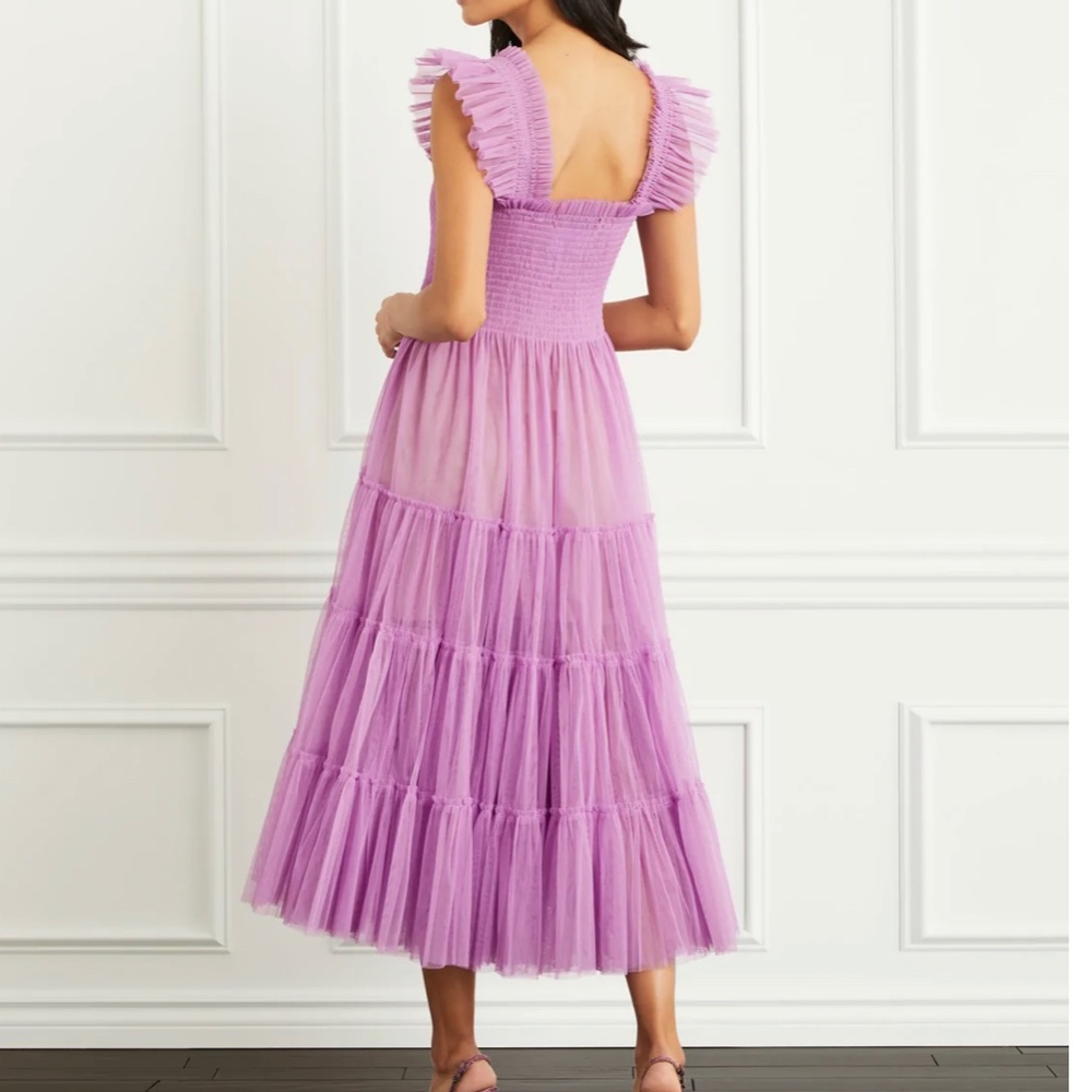 Hill House Ellie Nap Dress Lilac Tulle - Picture 3 of 6